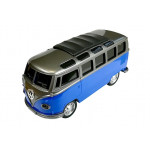 Autobus T1 - kovový, modro-strieborný